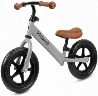 Balančný bicykel Kidwell Rebel 12" šedý
